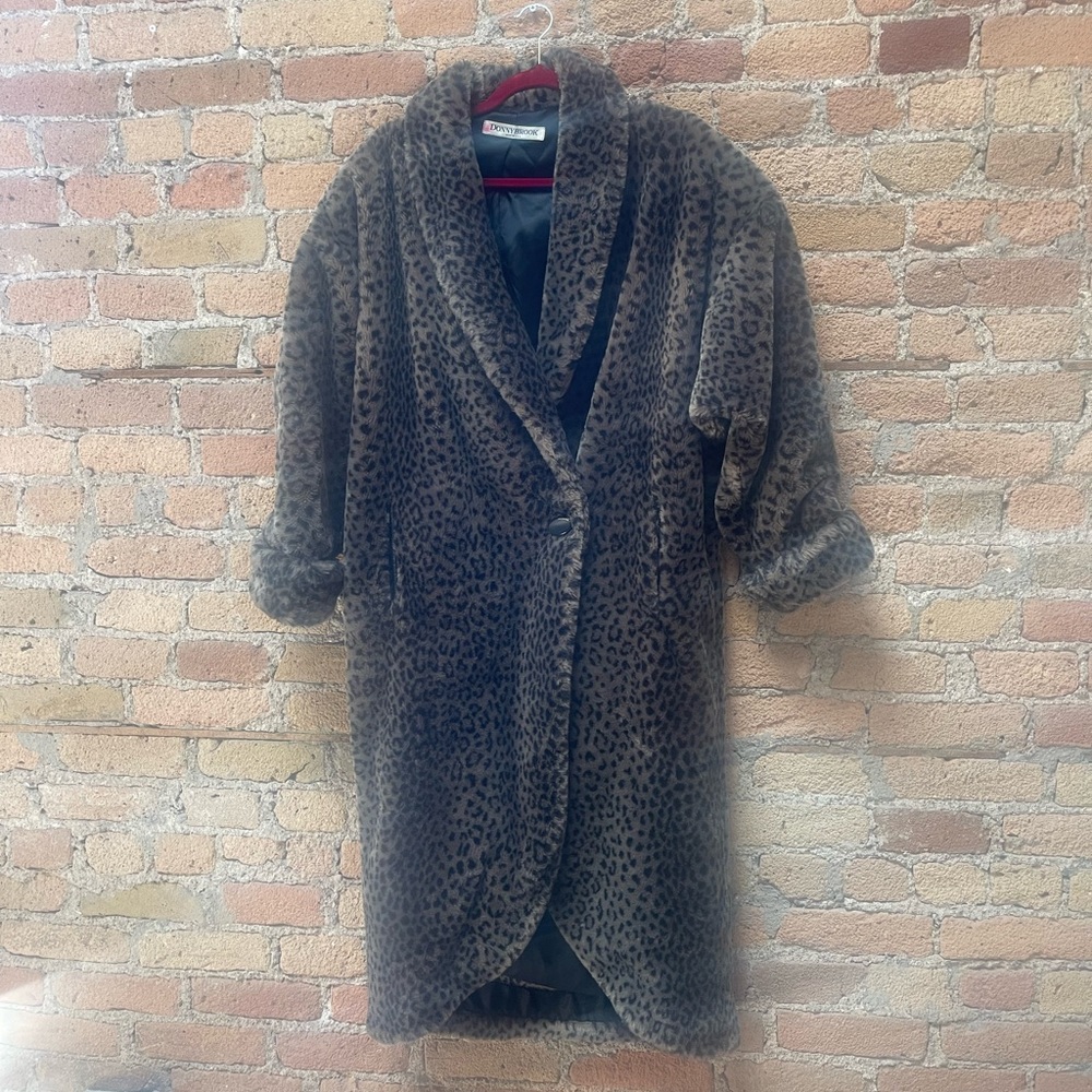 Donnybrook leopard coat